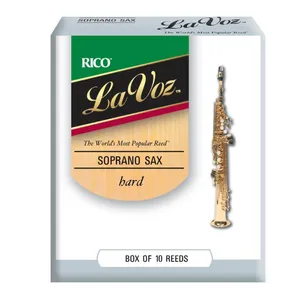 Daddario RIC10HD - Anches La Voz saxophone soprano, force Hard, boîte de 10