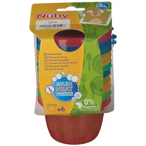 Nuby Bols de snack 120 ml 3m+ pas cher