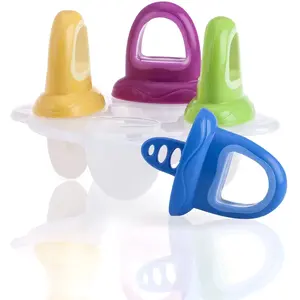 Nuby Fruitsicles   Moules à sucettes glacées | 4x moules à glace réutilisables pour bébés et enfants | Poignée facile à saisir | +6 mois pas cher