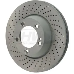 Disque de frein SHW PRL31324 arrière, ventilé, à haute teneur en carbo...