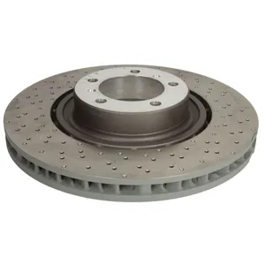 Disque de frein SHW PFR49016 avant, ventilé, à haute teneur en carbone...