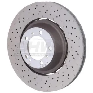 Disque de frein SHW PRL49917 arrière, ventilé, à haute teneur en carbo...