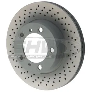 Disque de frein SHW PFL39871 avant, ventilé, à haute teneur en carbone...