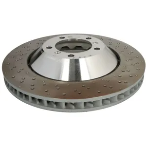 Disque de frein SHW PFR41887 avant, ventilé, à haute teneur en carbone...