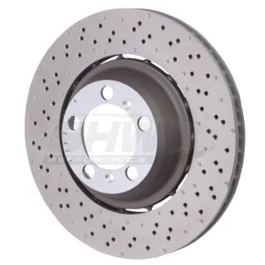 Disque de frein SHW PRL41587 arrière, ventilé, à haute teneur en carbo...