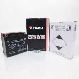 Yuasa YTX14H-BS (WC) Batterie haute performance sans entretien Noir pas cher