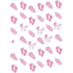 Amscan International Rideau décoratif de 6 Cordes pour Chambre de bébé Rose pas cher