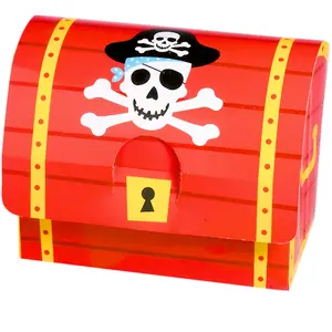 Comparateur de prix : amscan 399900 Lot de 8 coffres au trésor en carton pour petits pirates