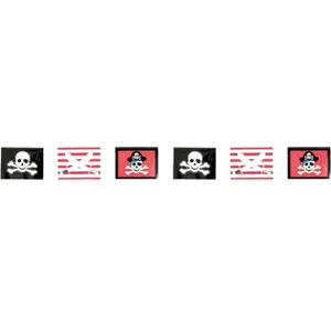 Amscan Guirlande anniversaire Pirate 365x25cm pas cher