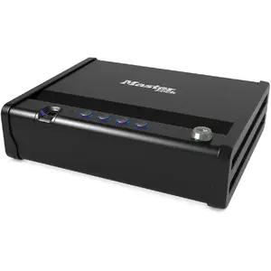 Master Lock Coffre-fort biométrique compact à accès rapide MLD08EB TU pas cher