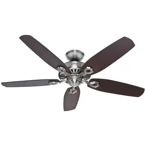 Hunter Fans - Ventilateur de plafond Builder Elite Nickel pas cher