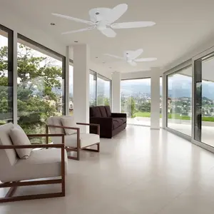 Comparateur de prix : Hunter 132 cm | 52 pouces Ventilateur de Plafond Blanc Profil Bas avec Chaînette, 24377