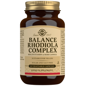 Solgar Casquettes Balance Rhodiola Complex 60 Unités One SizeVendu pardocmorris