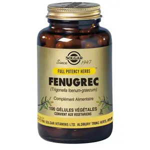 Solgar Fenugrec 100 gélules végétales