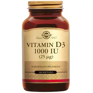 Solgar® Vitamin D-3 25 µg/1000 IU