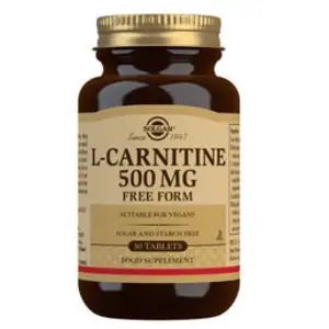 Comparateur de prix : Solgar L-Carnitine 500 mg 30 Comprimés