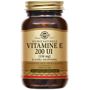 Solgar Vitamine E 200 UI 50 softgels végétales pas cher