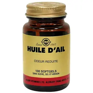 Comparateur de prix : Solgar Huile D'ail