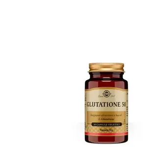 Comparateur de prix : Solgar L-Glutathion 50mg - 30 Gélules
