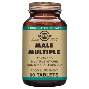 Solgar - Male Multiple (pour homme) 60 comprimés pas cher