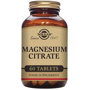 Comparateur de prix : Solgar - Samopoczucie & Energia Citrate de magnésium Vitamines 1 pieces unisex