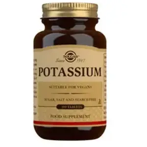 Comparateur de prix : Solgar Potassium 100 Comprimés