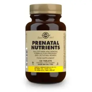 Solgar Prenatal Nutrients 120 comprimés pas cher