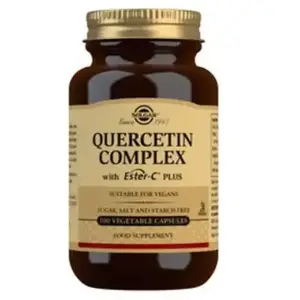 Comparateur de prix : Solgar Quercétine Complexes, 100 Veggie Caps - Solgar