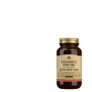 Solgar vitamine C à la rose musquée 1500mg 180comp