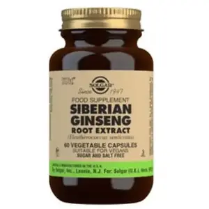 Solgar Spf Ginseng Sibérien 60Caps pas cher