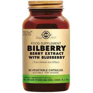 Solgar Bilberry Berry Extract pas cher