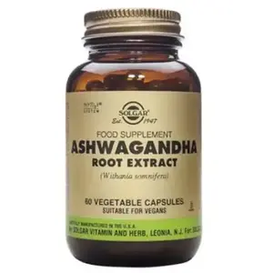Comparateur de prix : Solgar, extrait de racine d'ashwagandha, 60 gélules végétales