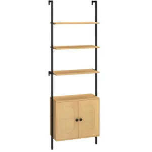 COSTWAY Meuble Étagère Bibliothèque Murale 180 CM à 6 Niveaux, avec Ar...Vendu parcostway