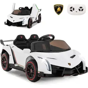 Comparateur de prix : Costway - 12V Lamborghini Voiture Electrique Enfants avec Télécommande...