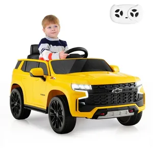 Comparateur de prix : COSTWAY Chevrolet Voiture Électrique 12V/7 Ah pour Enfants, Télécomman...