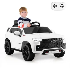 Comparateur de prix : Costway - 12V suv Chevrolet Tahoe Voiture Électrique Enfant avec Téléc...