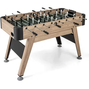 Comparateur de prix : Babyfoot de Bar 138 cm COSTWAY-2 à 4 Joueurs-2 Ballons,26 Joueurs,2 Ma...