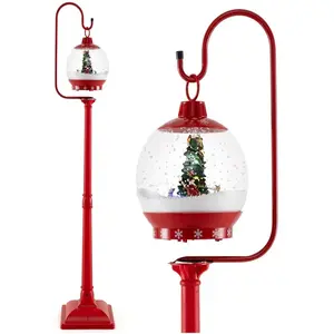 COSTWAY Lampadaire Musical de Noël de 173 cm pas cher