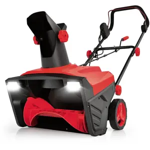 Déneigeuse Electrique 2300W COSTWAY-Largeur de Travail 50 cm-2 Phares ... pas cher