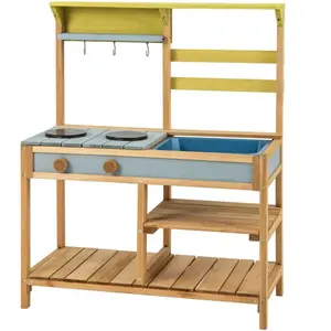 Comparateur de prix : COSTWAY Costway Cuisine Extérieure Dinettes À Jouer Pour Enfant 3 Ans+...