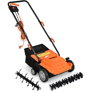 RELAX4LIFE Scarificateur Électrique 2 en 1, 1500W, Sac de Collecte de ... pas cher