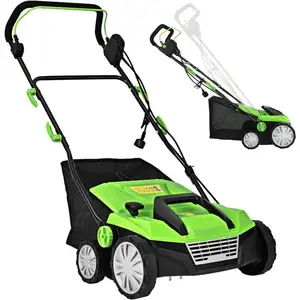 RELAX4LIFE Scarificateur Électrique 2 en 1, 1800 W, Sac de Collecte de... pas cher