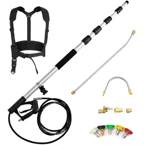 RELAX4LIFE Kit d'Extension pour Nettoyeur Haute Pression 550 cm 290 ba... pas cher