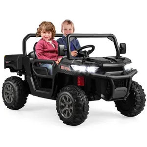 Comparateur de prix : Voiture Électrique 2 Places Enfant 12V - COSTWAY - Noir - Télécommande...