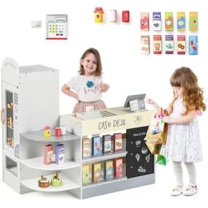 Marchande Enfants COSTWAY 15 Accessoires, Distributeur Automatique, Ép... pas cher