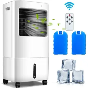 GOPLUS 20L Climatiseur Mobile 3-en-1 sans Évacuation-3 Modes ,4 Vitess...Vendu parcdiscount