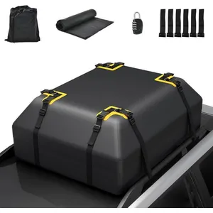 Comparateur de prix : GOPLUS Coffre de Toit Voiture 400L-Sac de Toit Étanche pour Voitures-6...