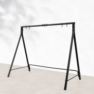 Portique de Balançoire en Métal DREAMADE - Support de Balançoire Ext...Vendu parcdiscount