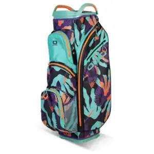 Comparateur de prix : Ogio Cartbag Silencer , turquoise/multicolore