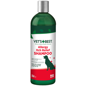 500ml Vets Best Allergy Itch Relief Shampooing chien pas cher